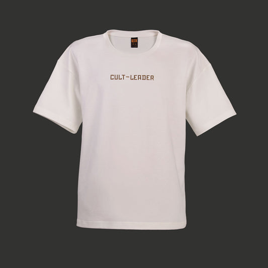 Koszulka oversize Cult-Leader – charyzmatyczny T-shirt unisex z bawełny