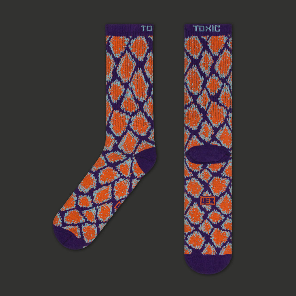 Skarpetki Toxic Snake