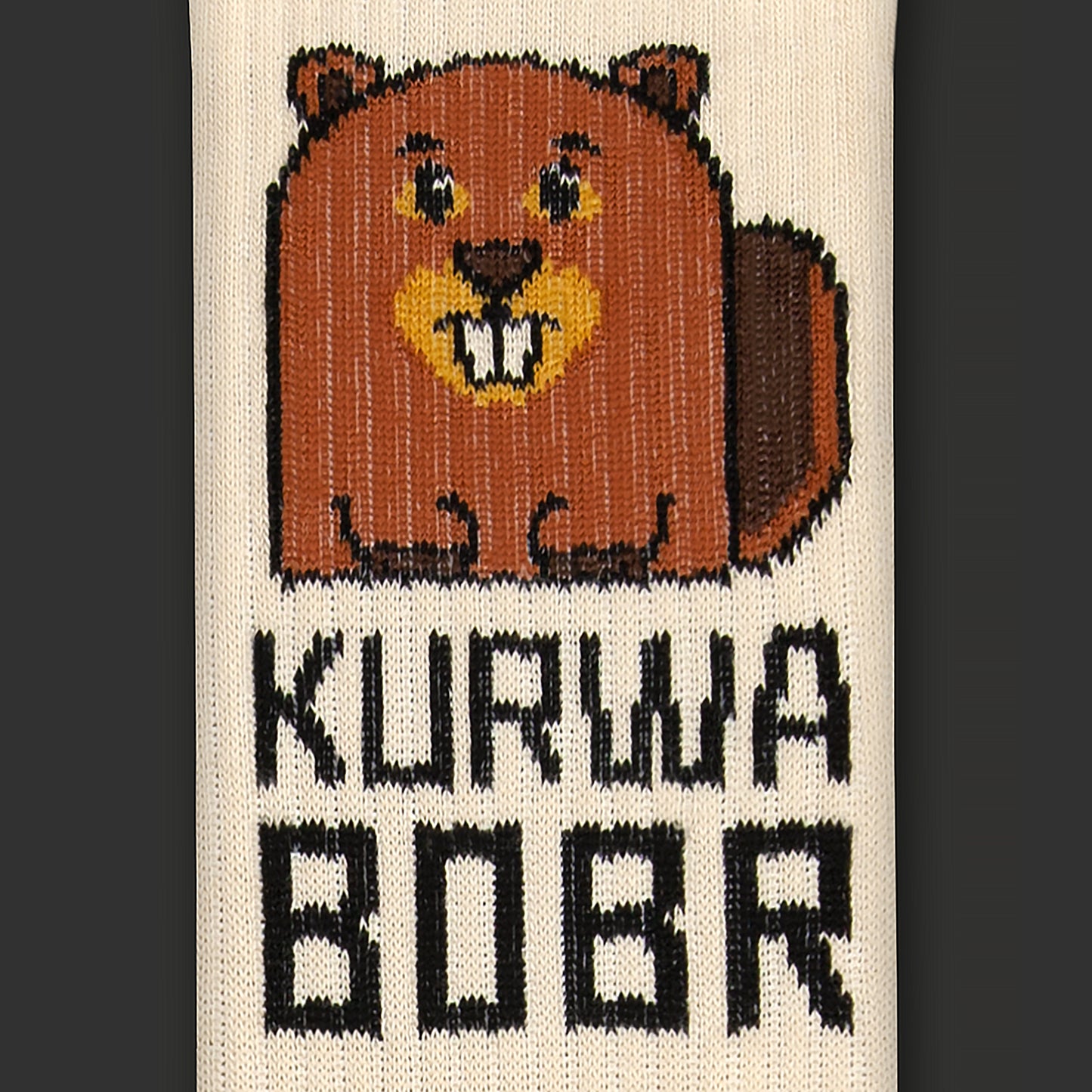 skarpetki "kurwa bobr"