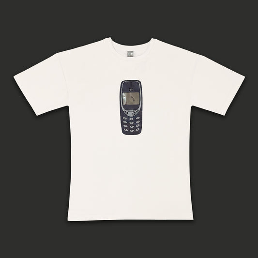 Koszulka oversize Telefon – vintage phone, unisex styl